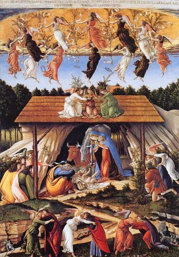 Botticelli-Mistyczne-Narodzenie. Jpg puzzle online