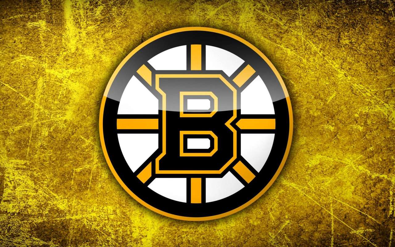 Logo Boston Bruins puzzle online ze zdjęcia