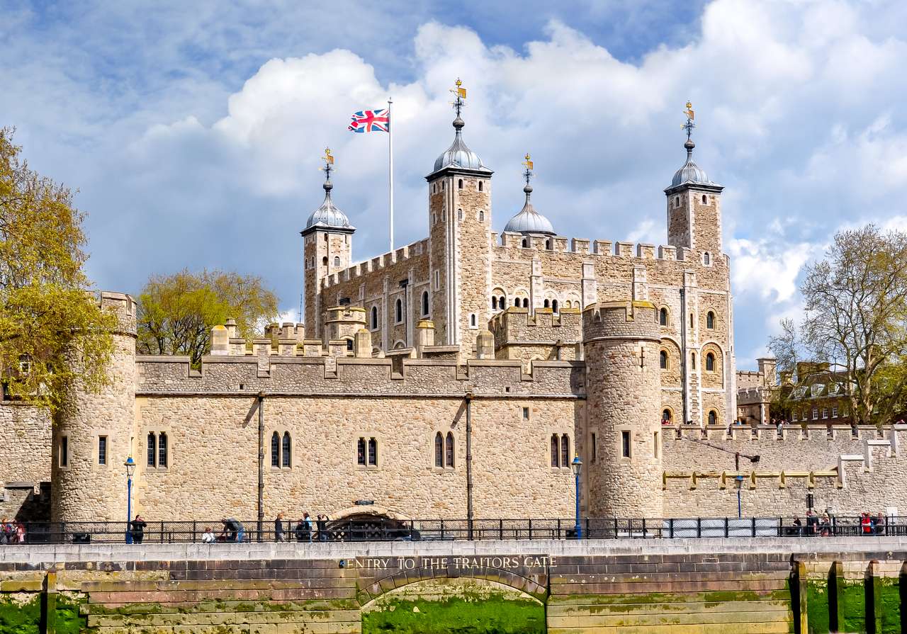 Wieża w Londynie puzzle online ze zdjęcia