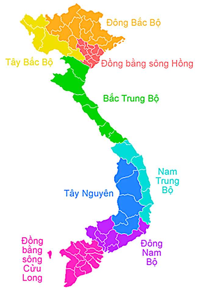 Ban đồ Wietnam puzzle online