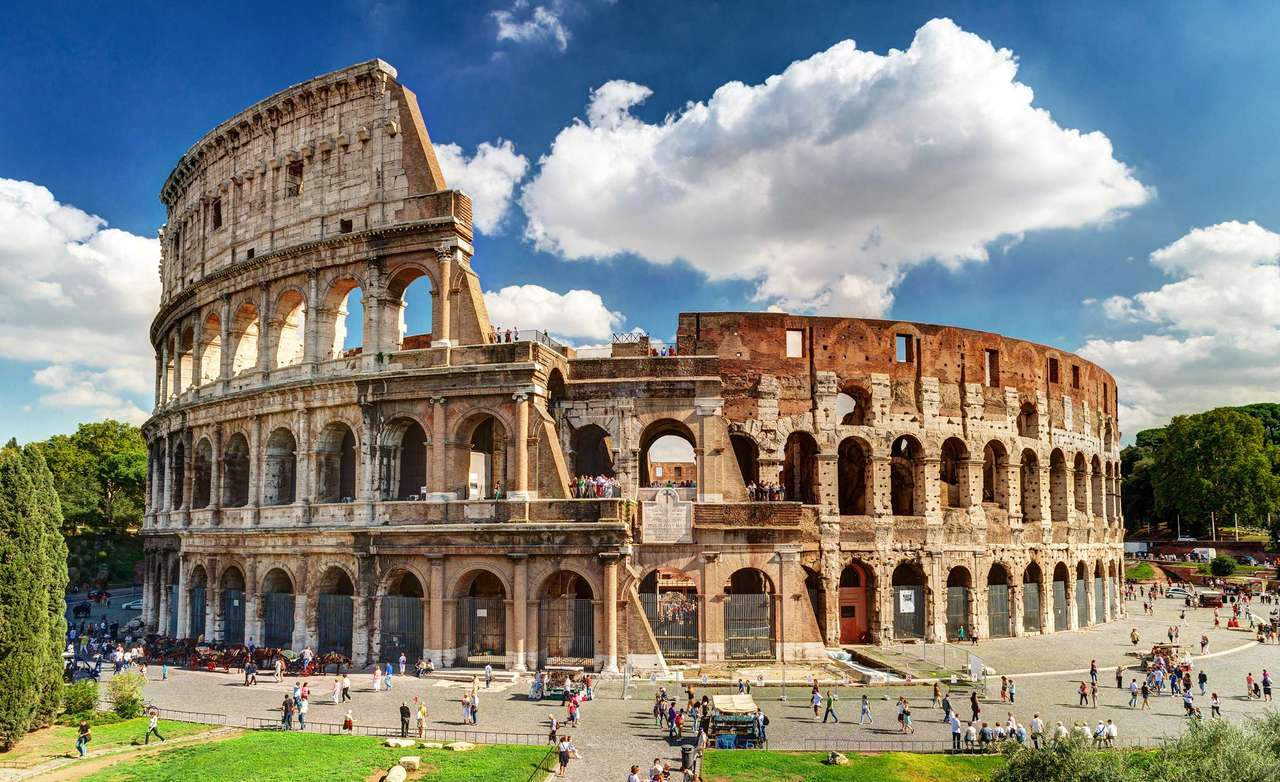 rom coliseo puzzle online
