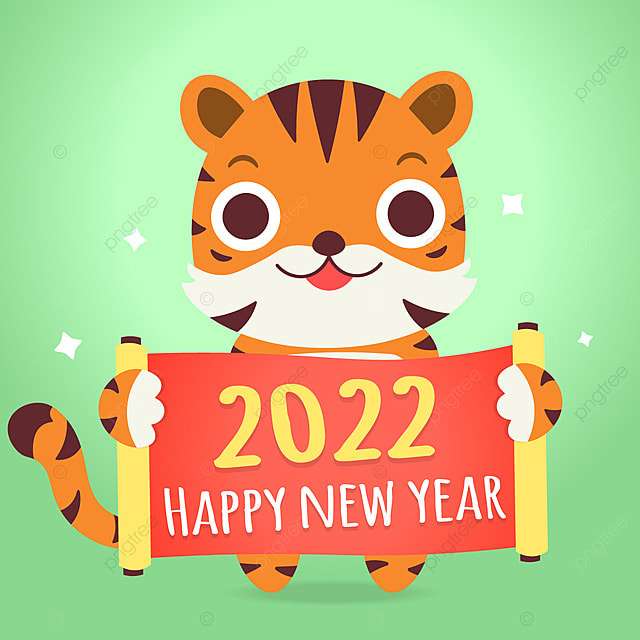 2022 Rok Tygrysa puzzle online ze zdjęcia