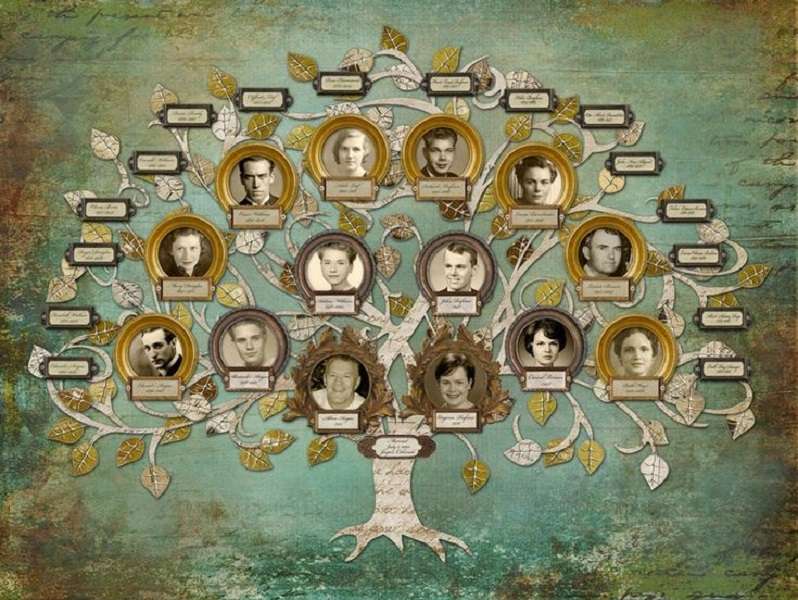 Drzewo rodzinne puzzle online