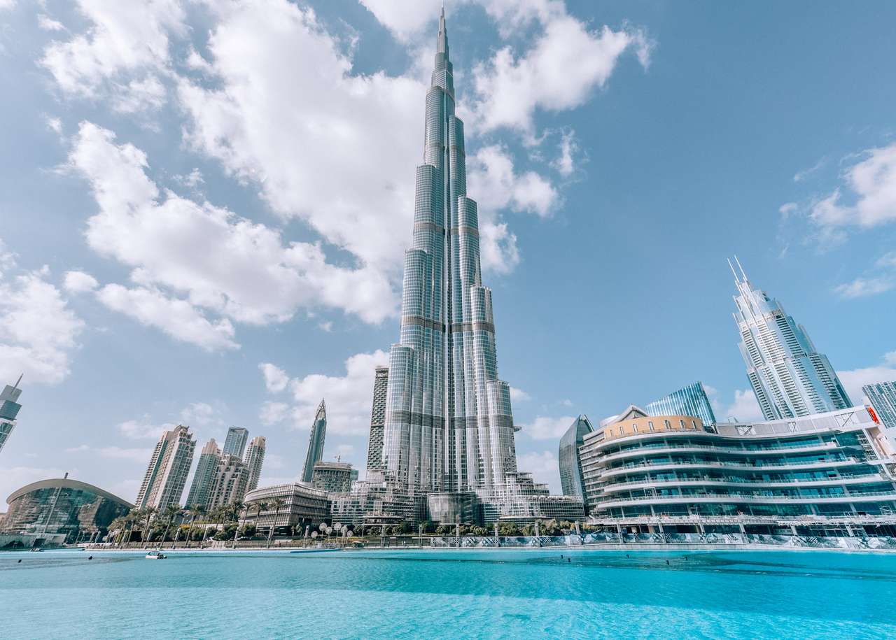 Burj Khalifa puzzle online ze zdjęcia
