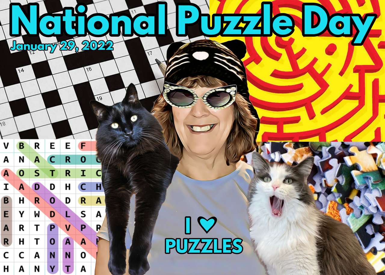 Dzień zagadek puzzle online ze zdjęcia