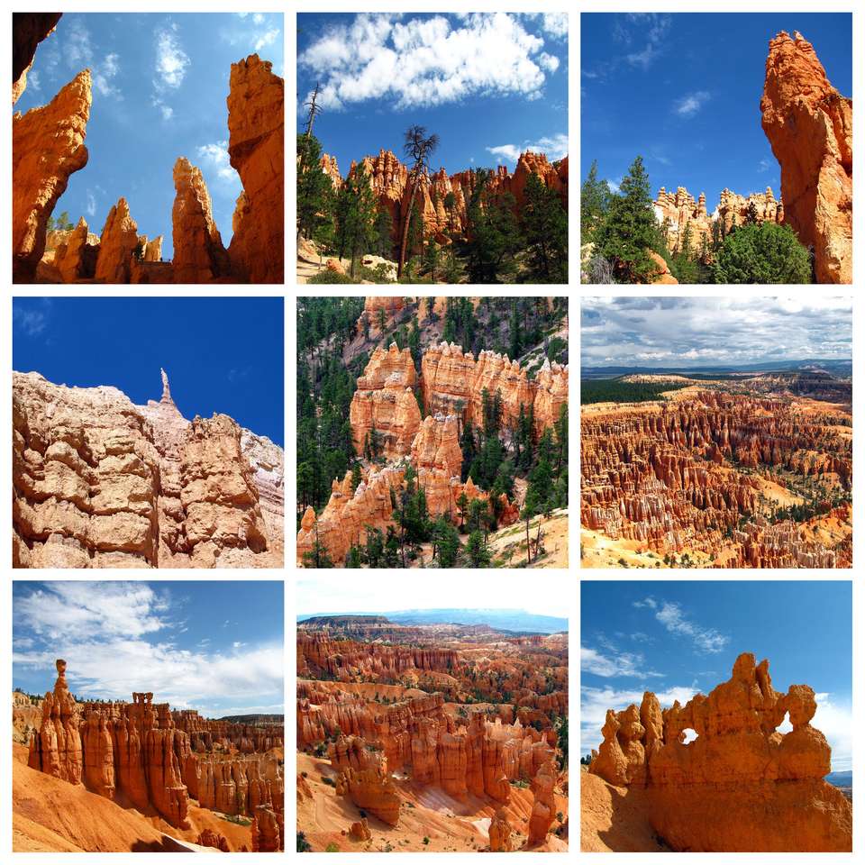 Park Narodowy Bryce Canyon, Utah, USA puzzle online ze zdjęcia