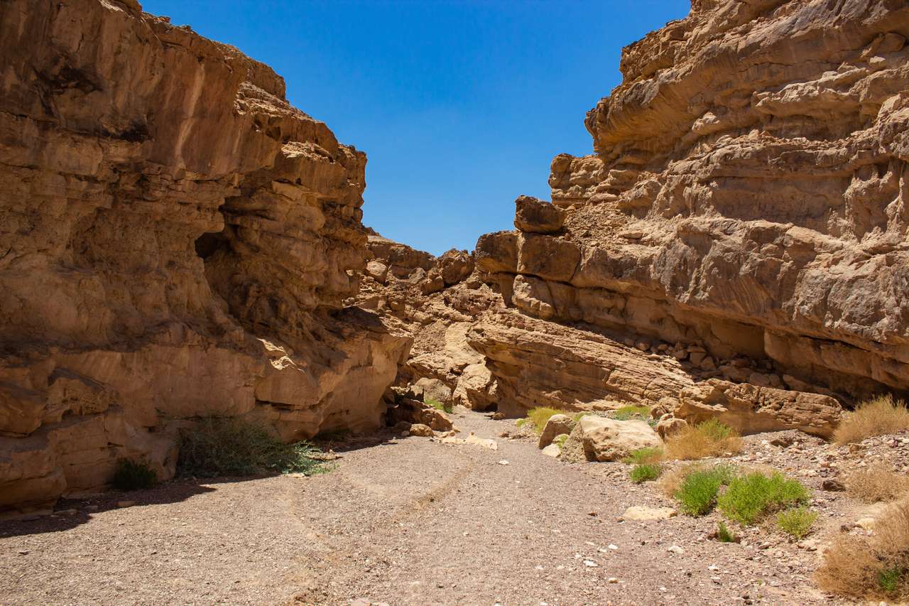 pustynny krajobraz kanionu puzzle online