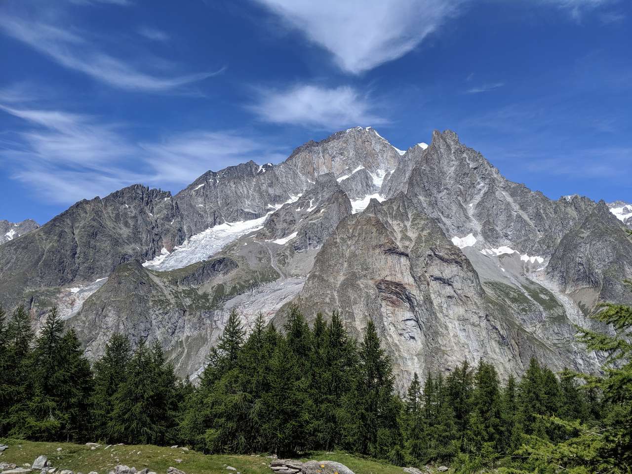 Alpejskie góry puzzle online
