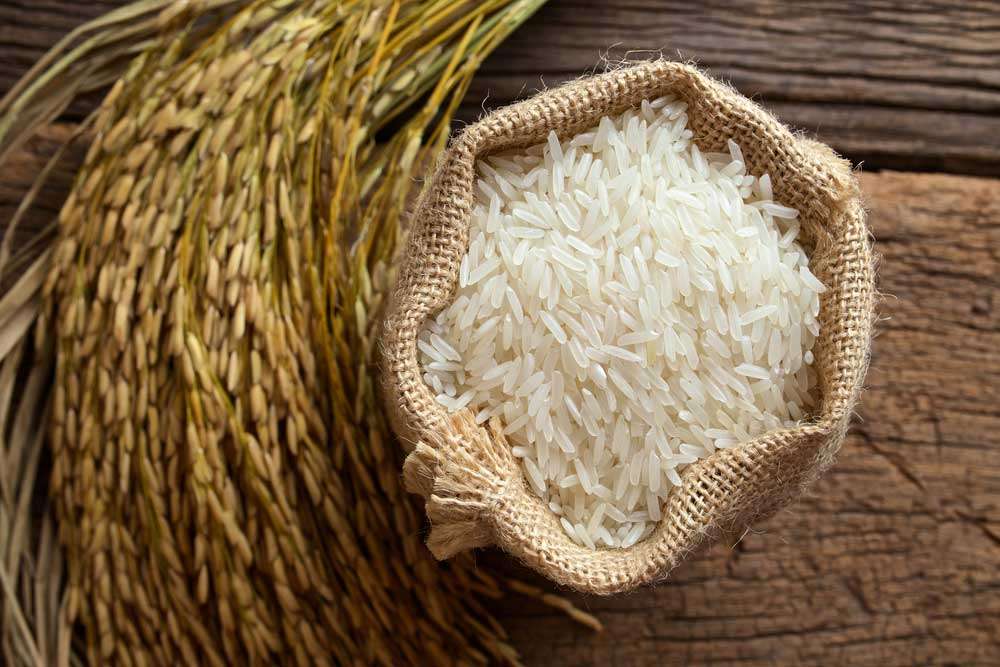 ziarna ryżu lub ryż puzzle online