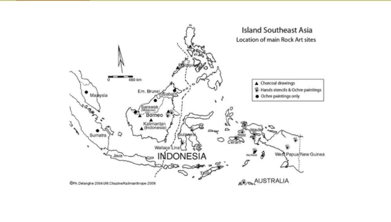 mapa wyspy azja południowo-wschodnia puzzle online