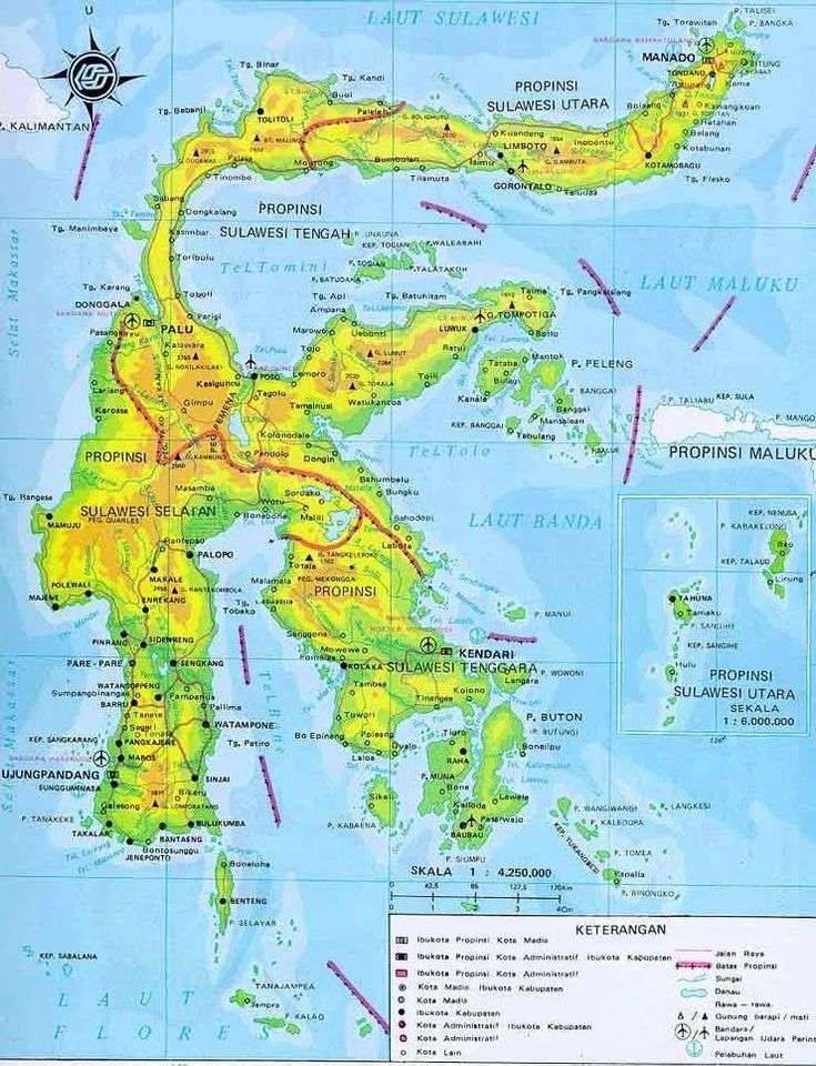 Wyspa Borneo puzzle online
