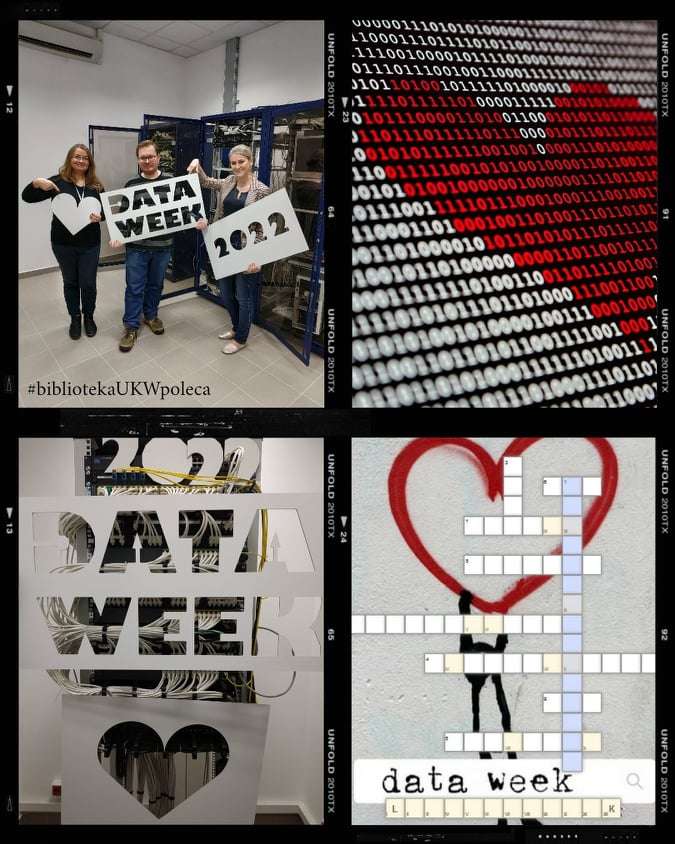 Love Data Week puzzle online ze zdjęcia