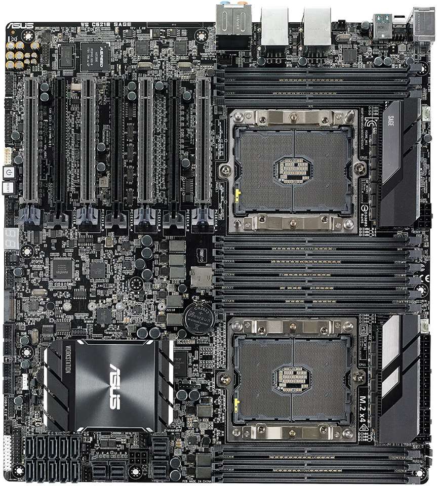 ASUS WS C621E Sage Extreme Power Intel® Xeon® Pro puzzle online ze zdjęcia