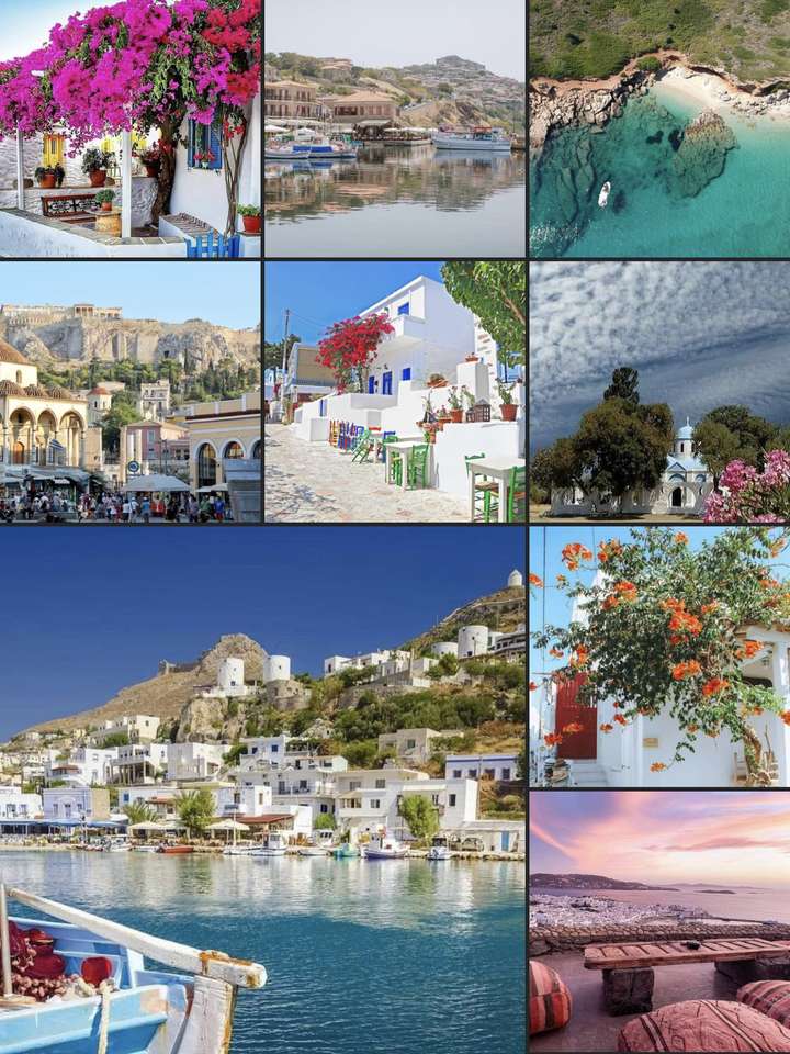 Grecja na zdjęciach puzzle online