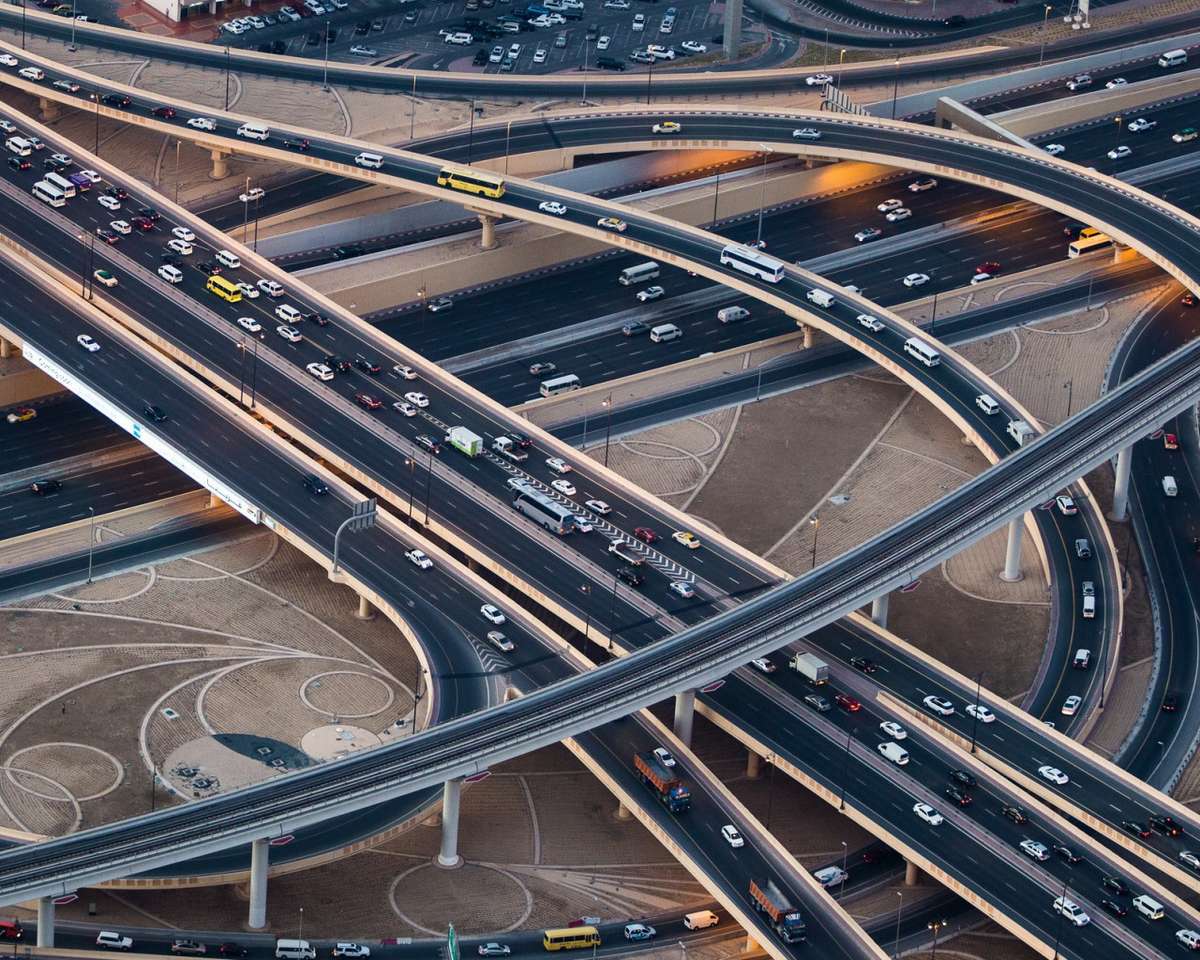 Autostrada z Dubaju puzzle online