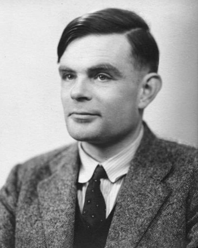 Alan Turing puzzle online ze zdjęcia