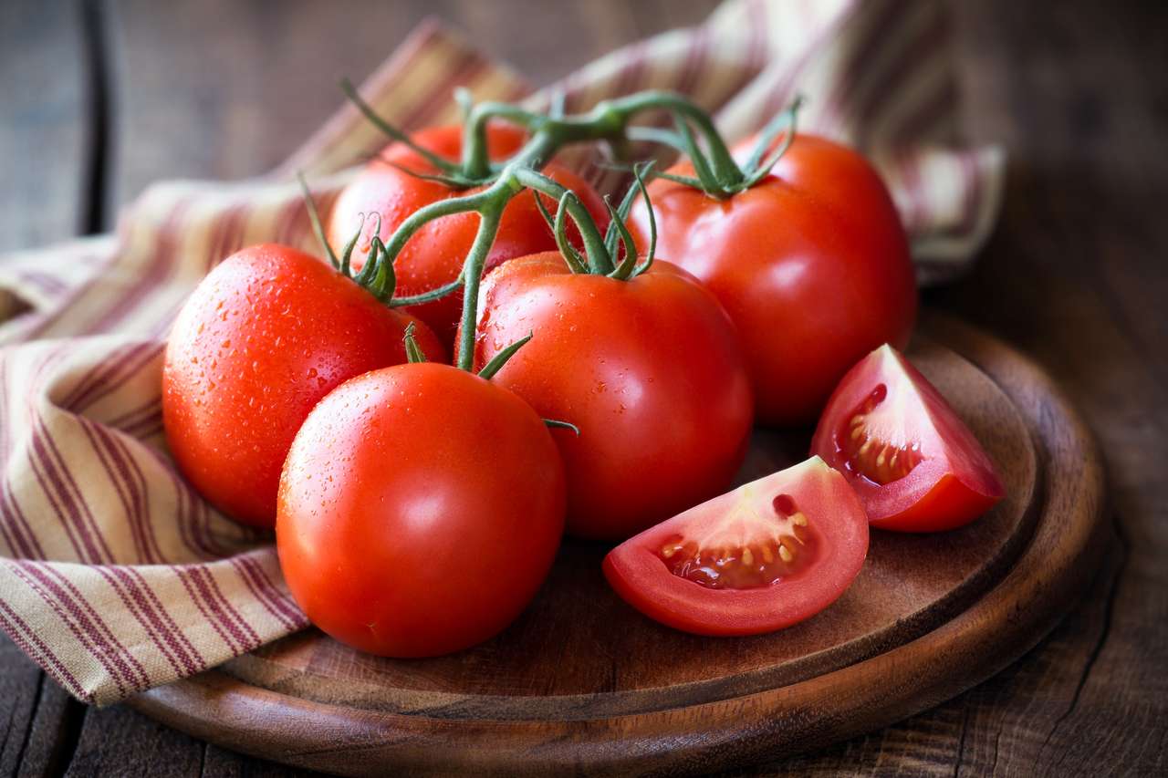 merahnyee pomidorowy puzzle online ze zdjęcia