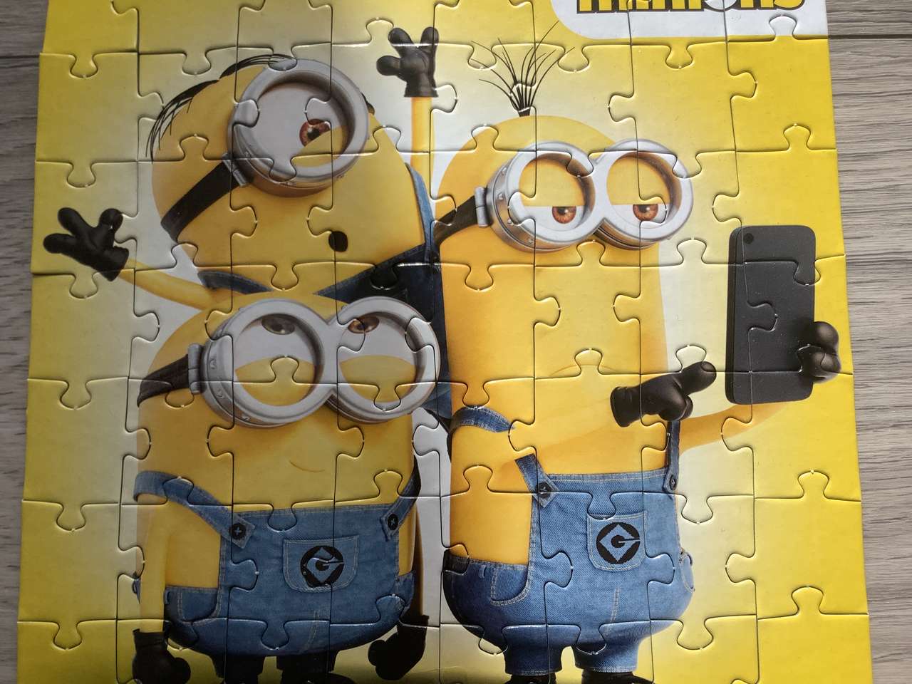 Minionki puzzle puzzle online