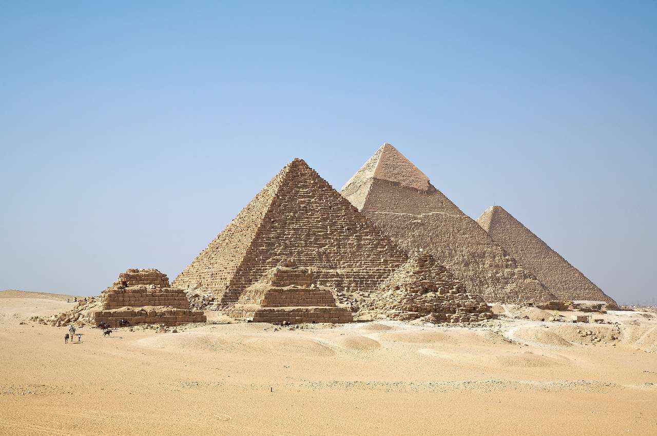 Piramida w Gizie. puzzle online