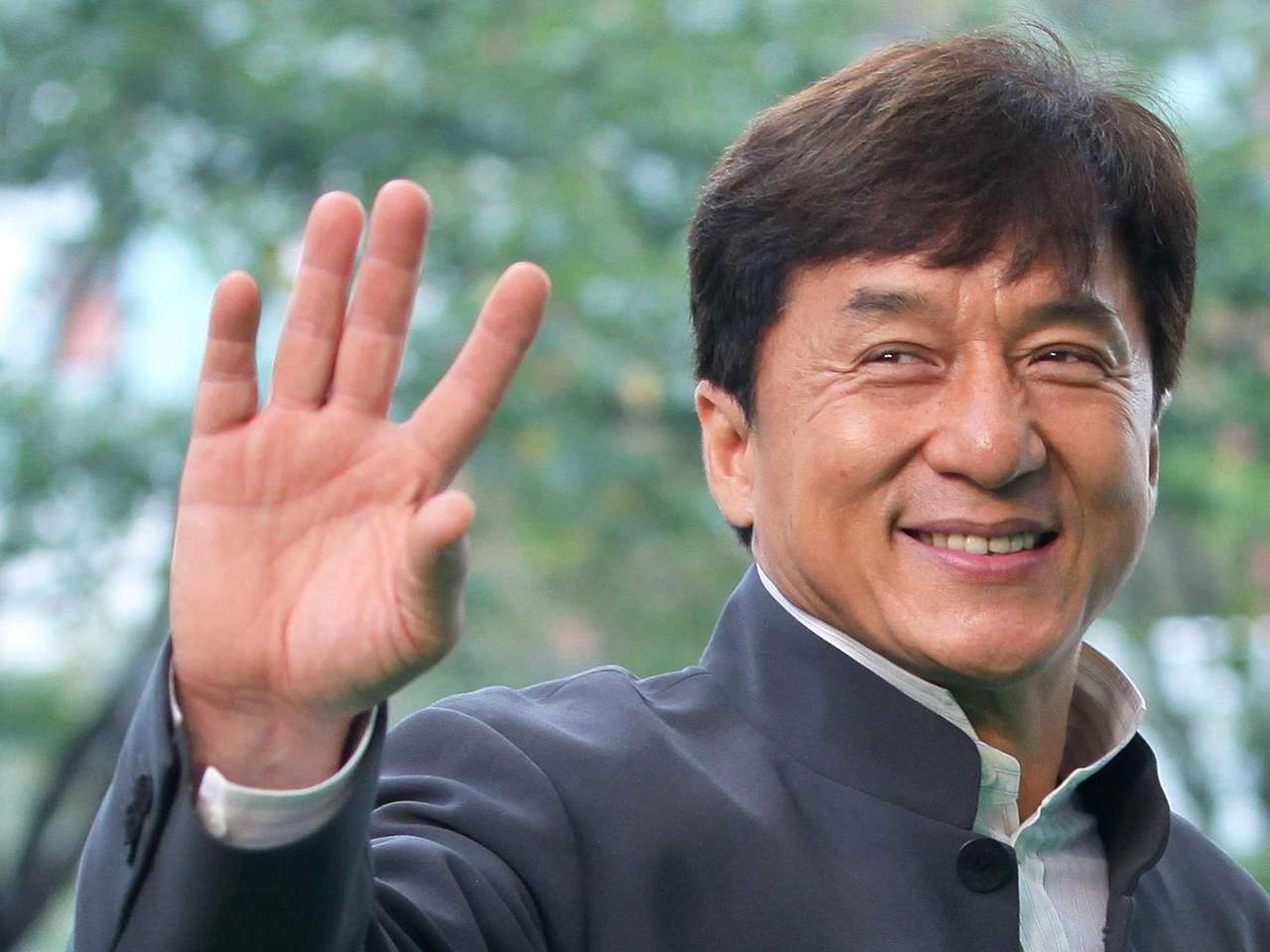 Jackie Chan puzzle online ze zdjęcia