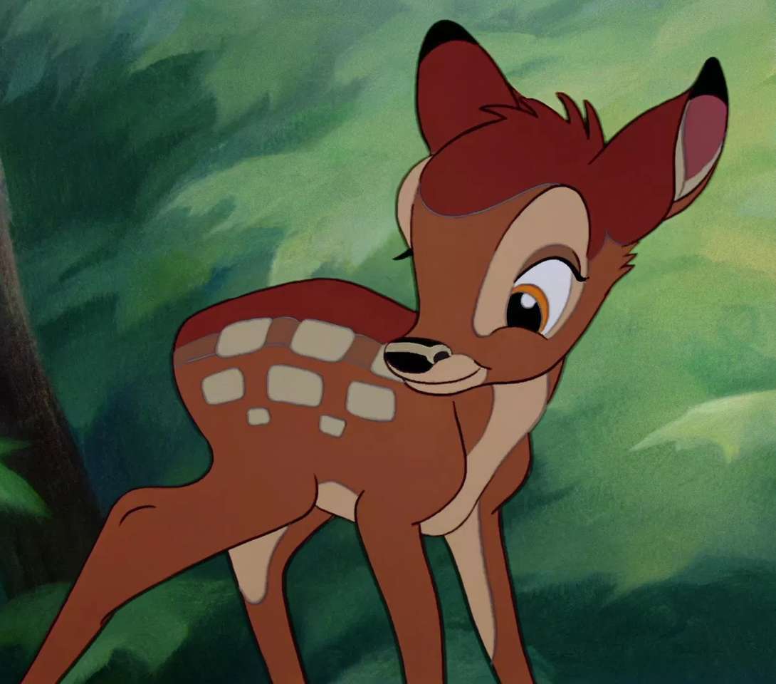 Bambi jelonek puzzle online