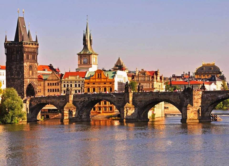 Most Karola na Pradze puzzle online ze zdjęcia