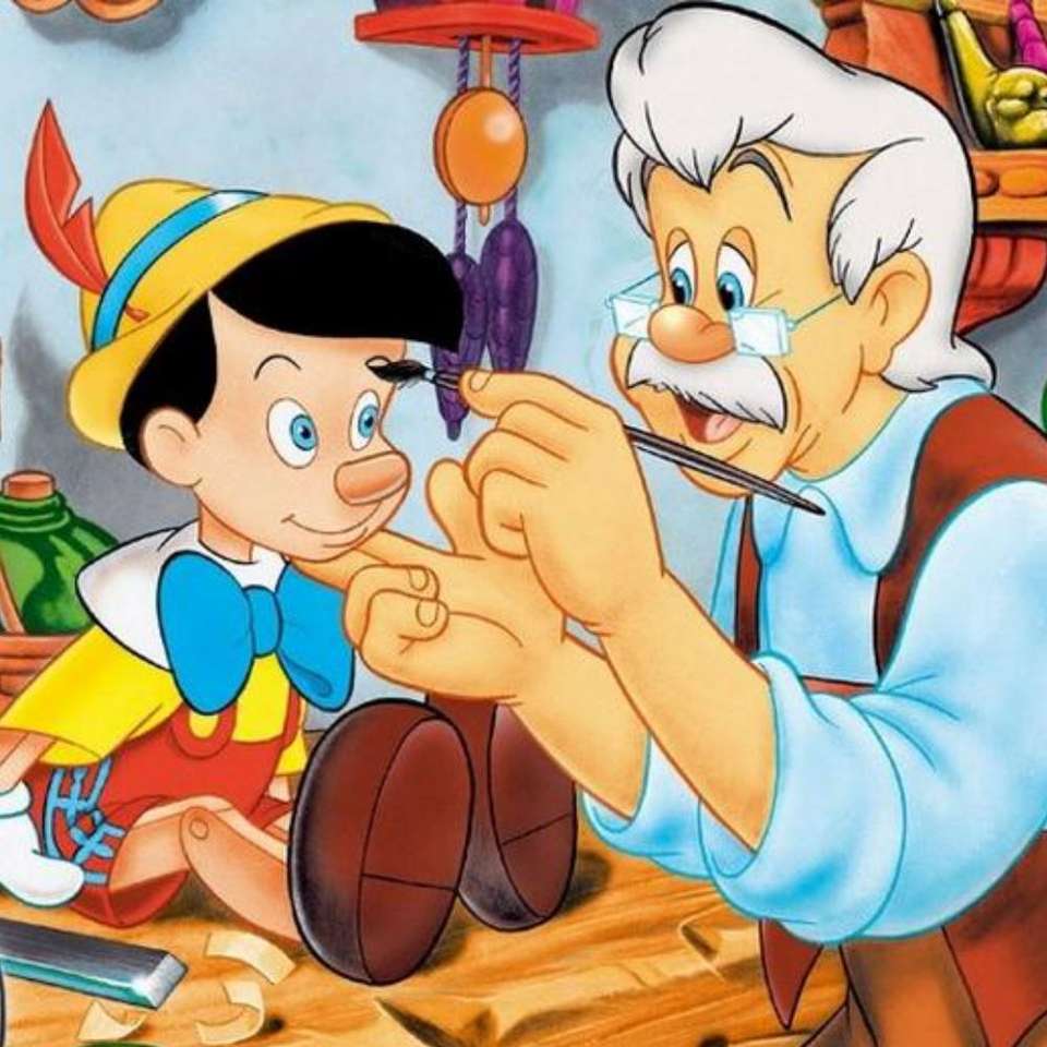przygody Pinokio puzzle online