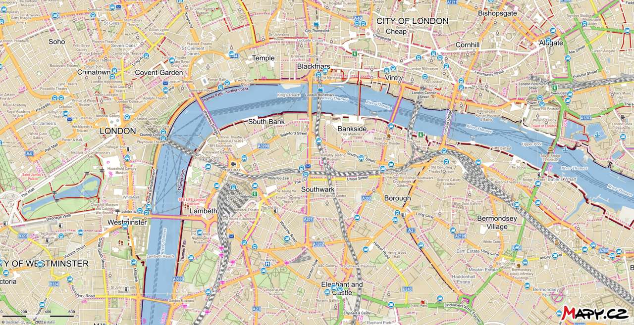 Centrum Londynu puzzle online