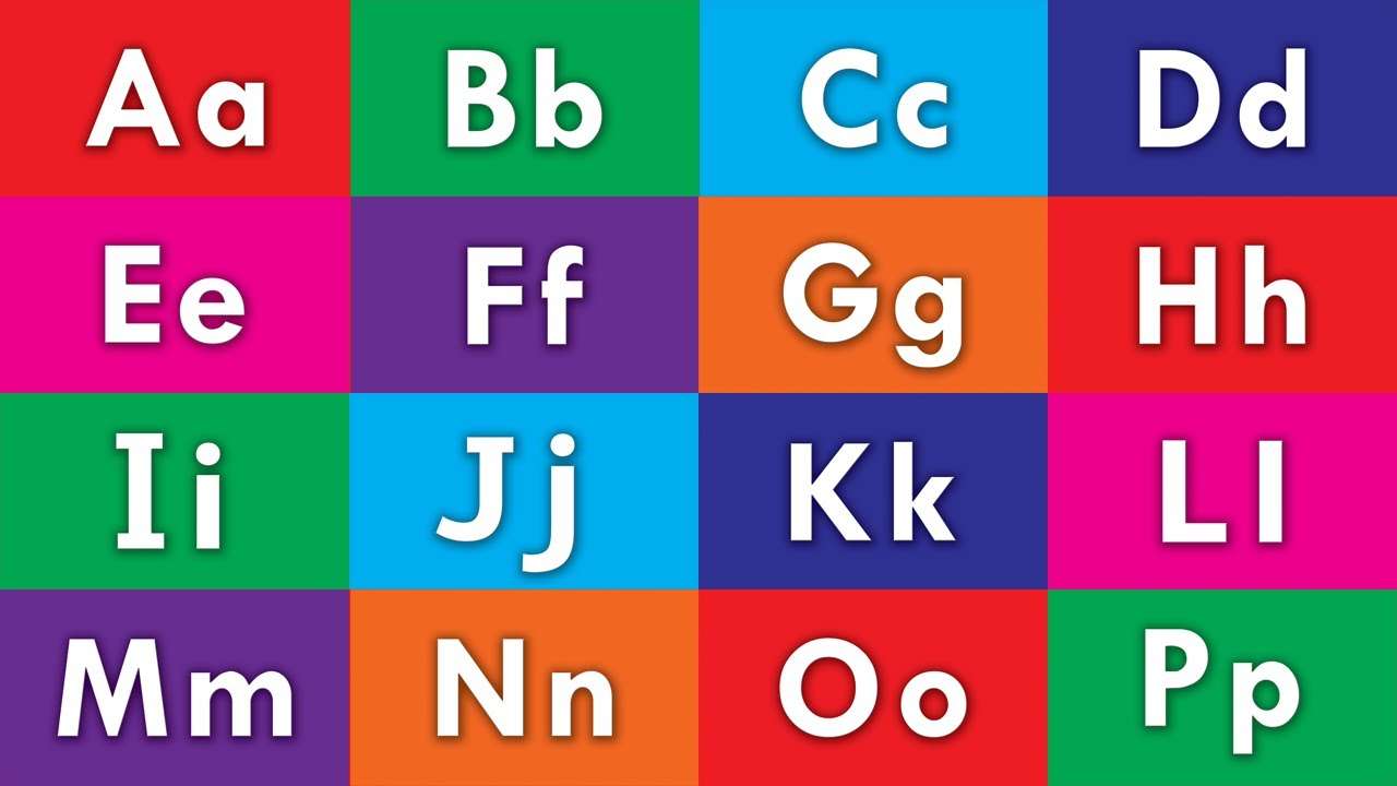 układanka alfabetu puzzle online