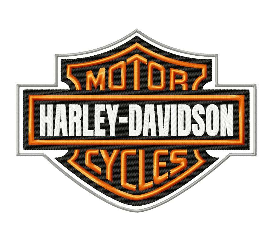 Godło Harley Davidson. koncepcja de broderie puzzle online