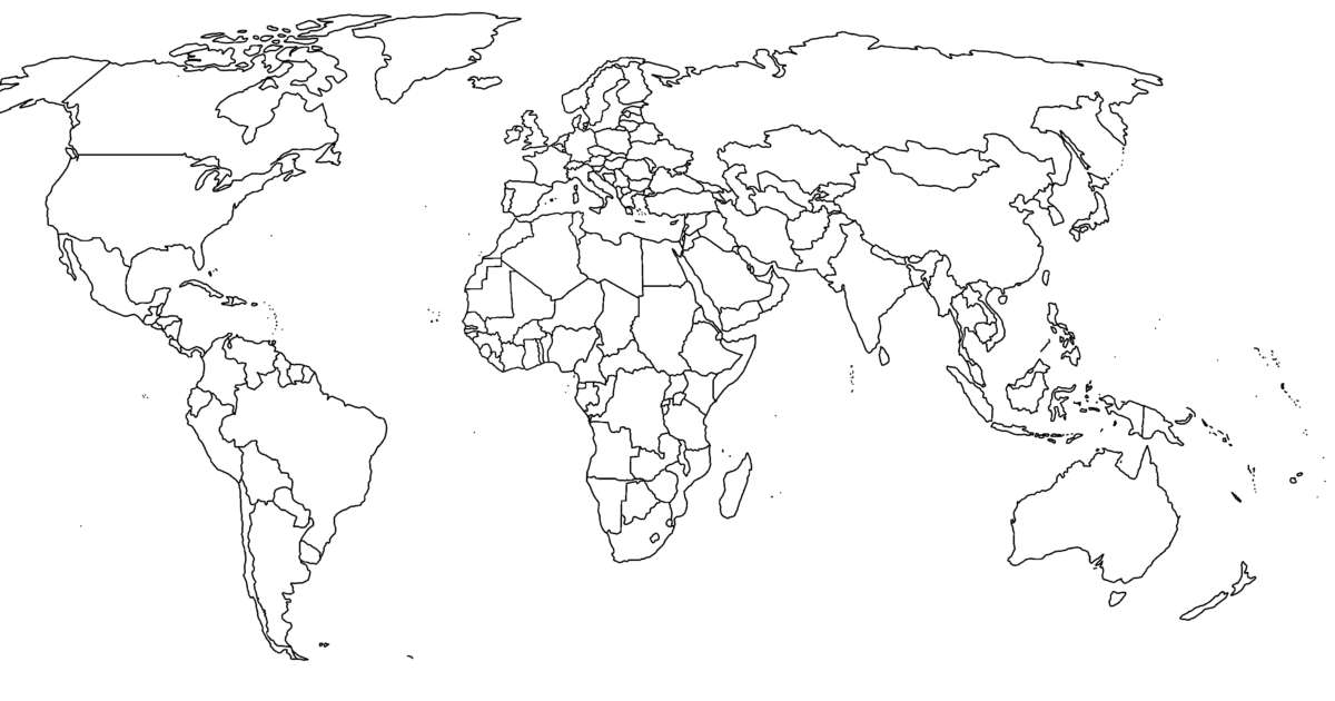 mapa świata zbi puzzle online ze zdjęcia