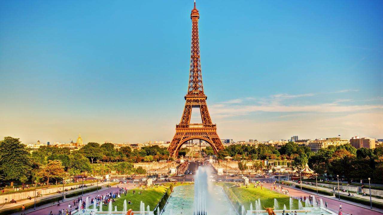 piękny Paryż puzzle online ze zdjęcia