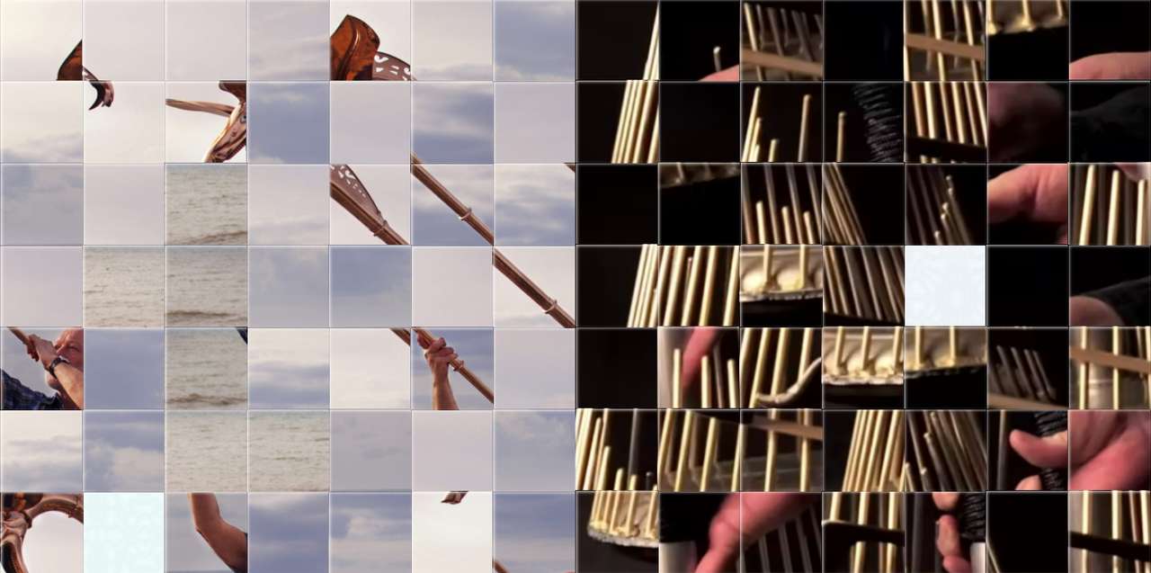 instrumenty muzyczne puzzle online ze zdjęcia