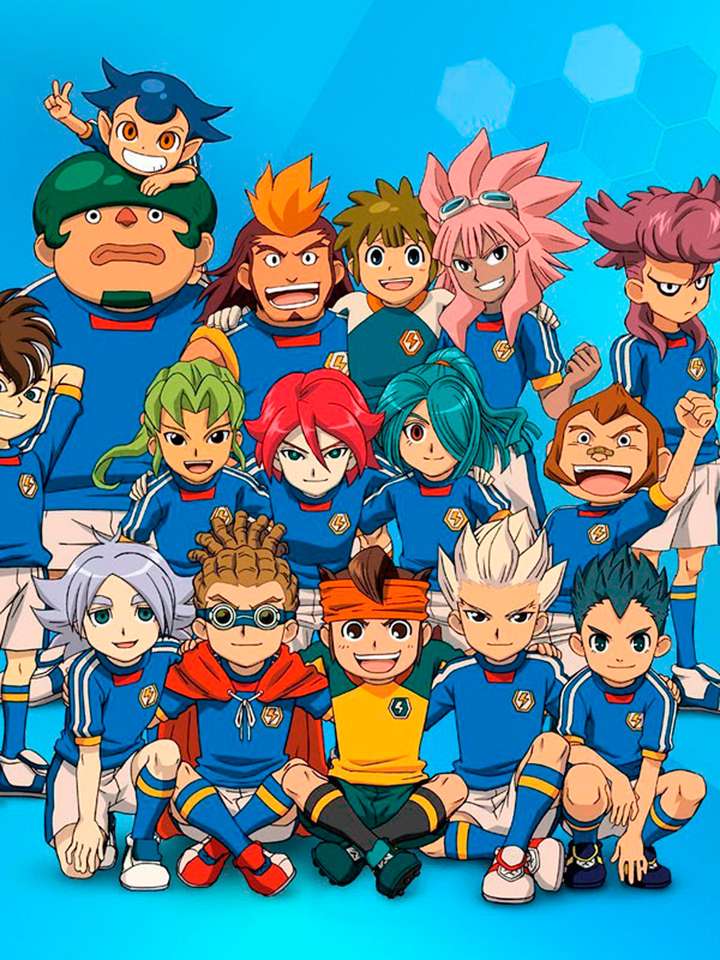 futbolowe anime puzzle online ze zdjęcia