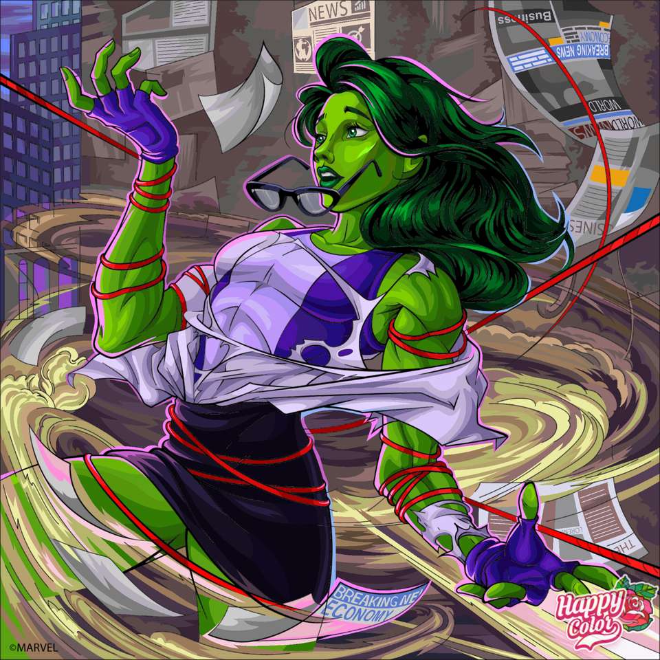 She-Hulk puzzle online