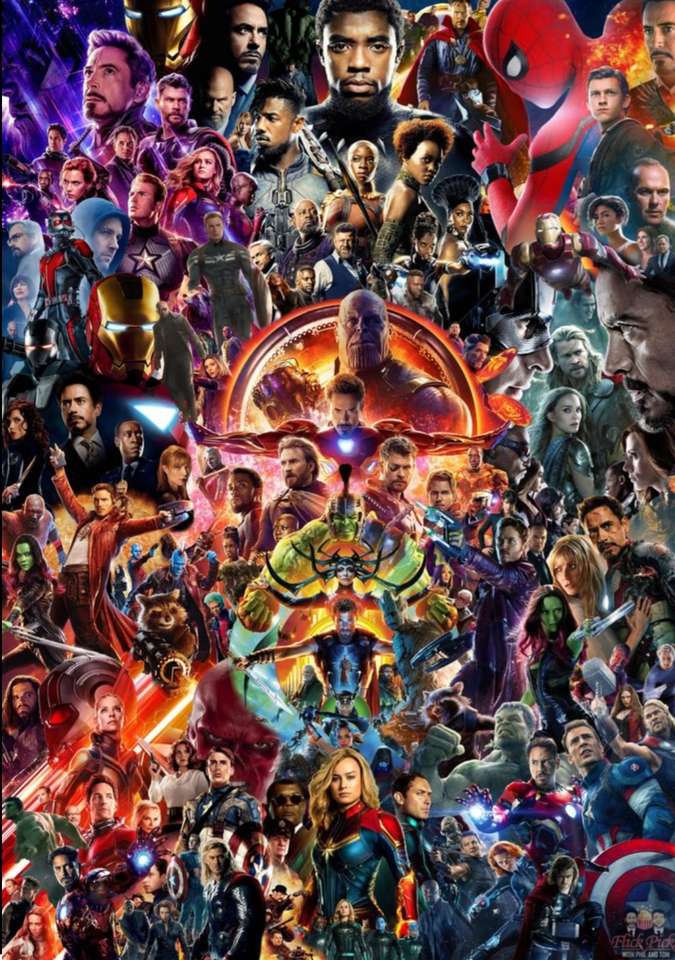 Aquarius 3000pc Puzzle - Marvel™ - Avengers Collage 