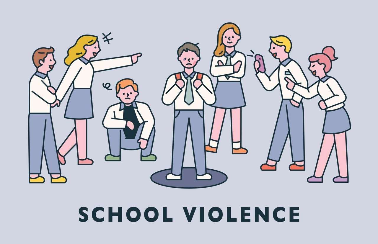 Przemoc w szkole puzzle online