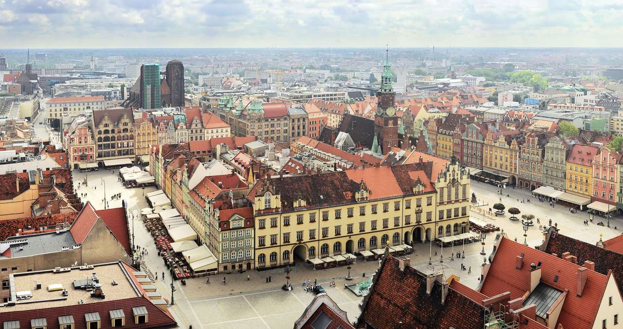 Rynek w Polsce puzzle online ze zdjęcia