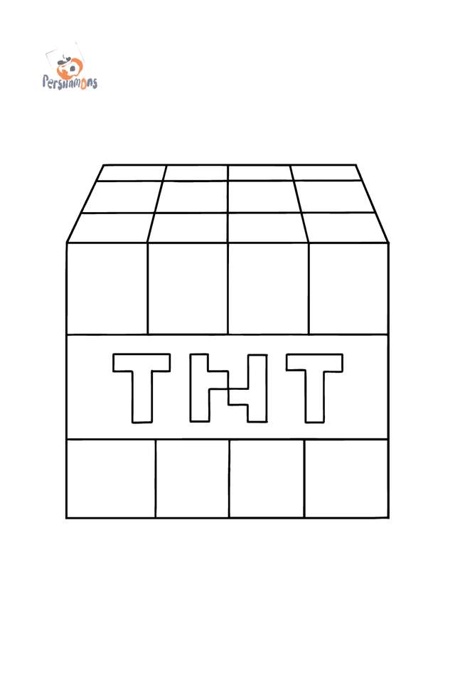 Minecraft TNT puzzle online ze zdjęcia