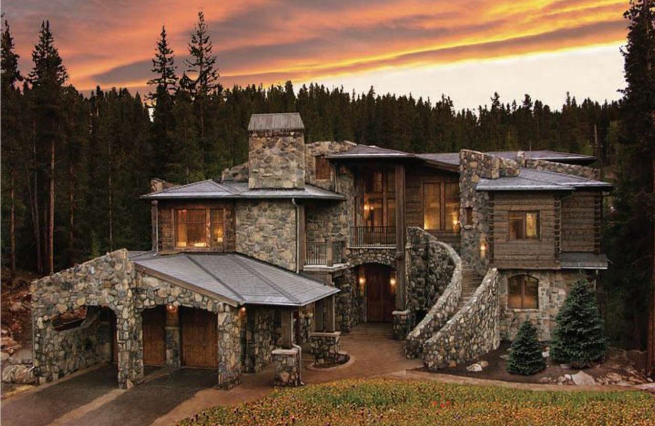 Przytulny domek w Kolorado puzzle
