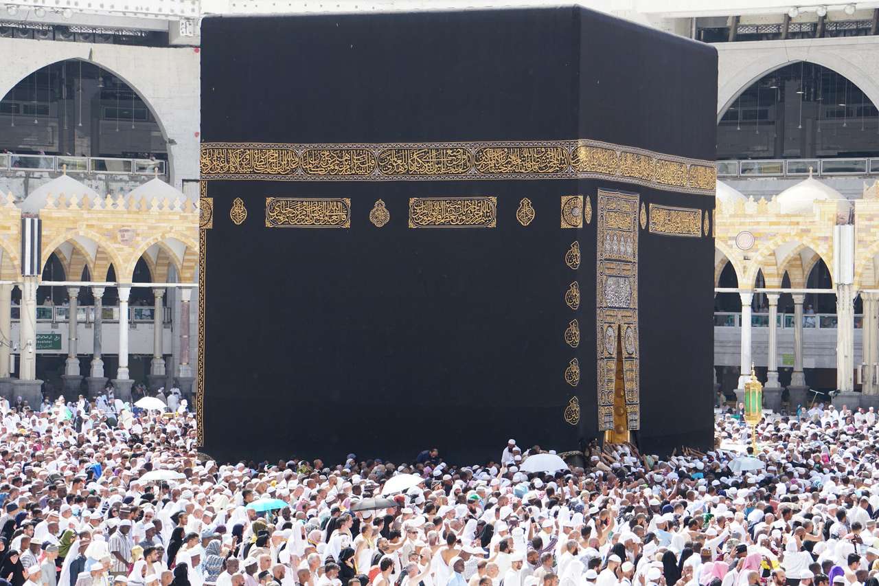 Piękny Kaaba puzzle online ze zdjęcia