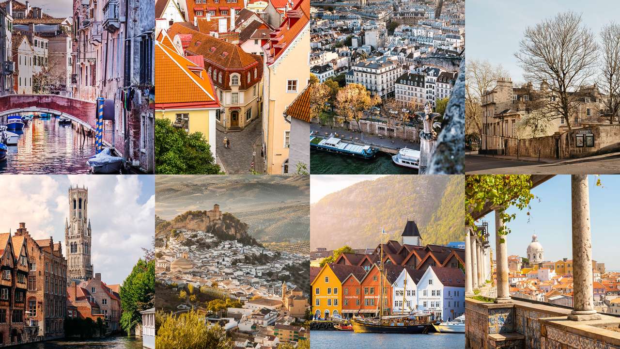 Centra w Europie puzzle online ze zdjęcia