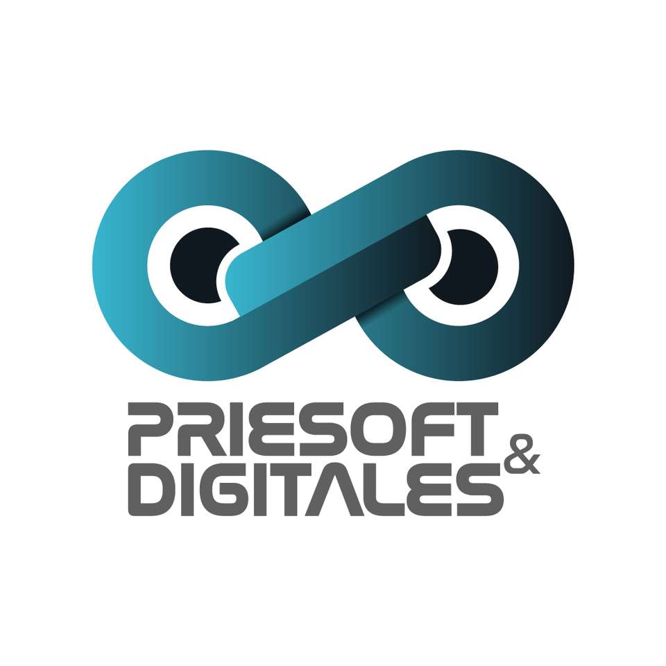 Logo Priesoft i cyfrowe puzzle online