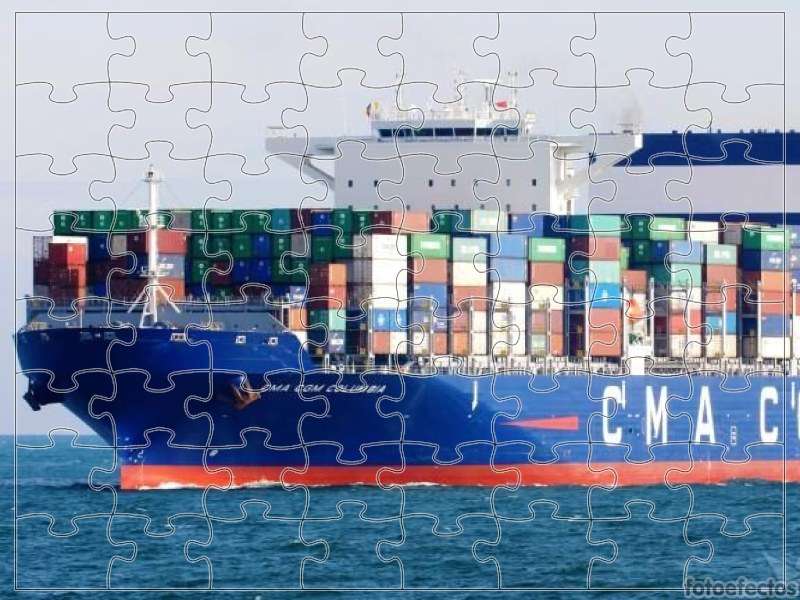 Statek Ocean puzzle online ze zdjęcia