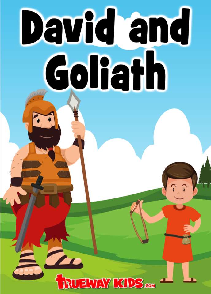 Dawid i Goliat puzzle online ze zdjęcia