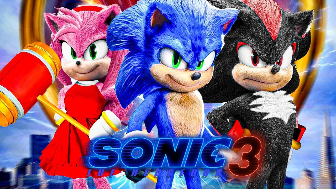 Sonic 3 Jeż puzzle online
