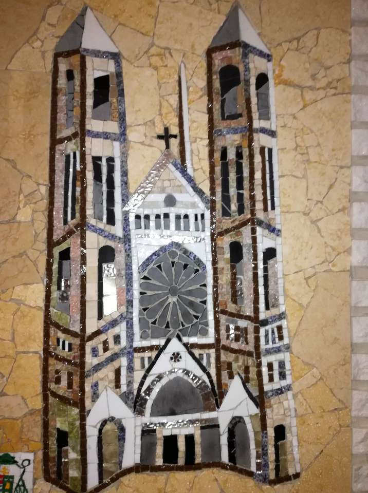 A mosaic of a cathedral puzzle online ze zdjęcia