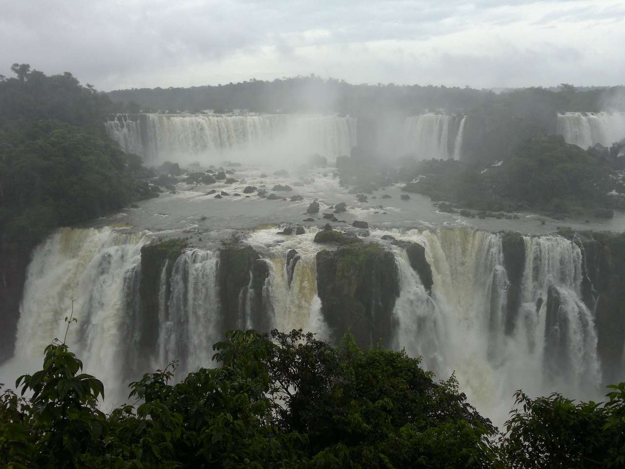 Wodospad Iguazu puzzle online ze zdjęcia