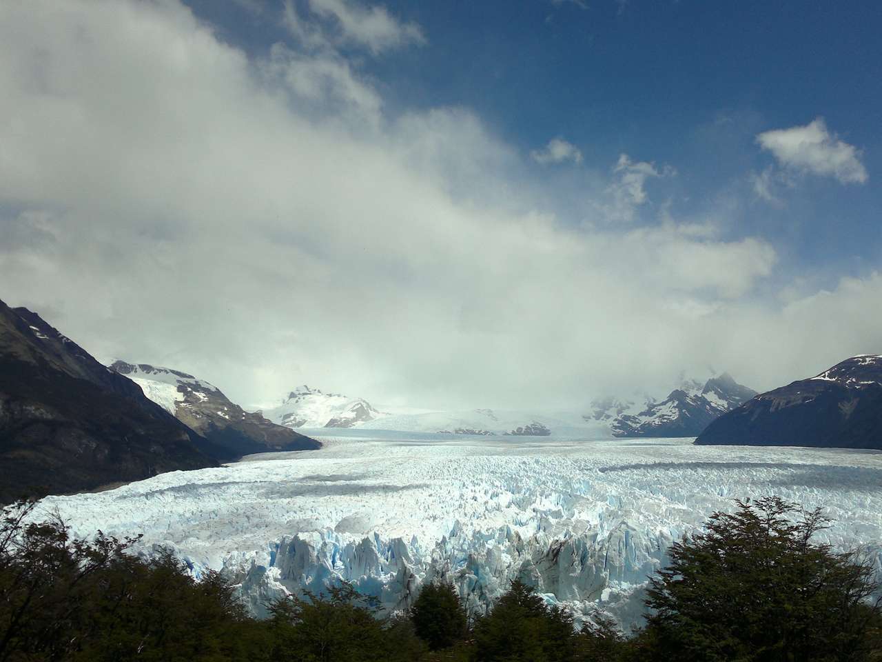 słynny lodowiec puzzle online ze zdjęcia