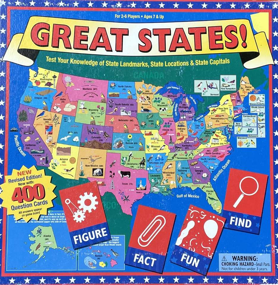 Gra Wielkich Stanów puzzle ze zdjęcia